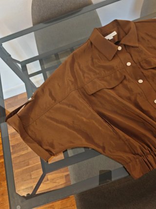 Chaqueta Sahariana Marrón