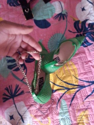 Zapatos verdes Rivesland talla 41 con cadena