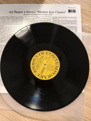 Vinilo Jazz Art Pepper + Eleven