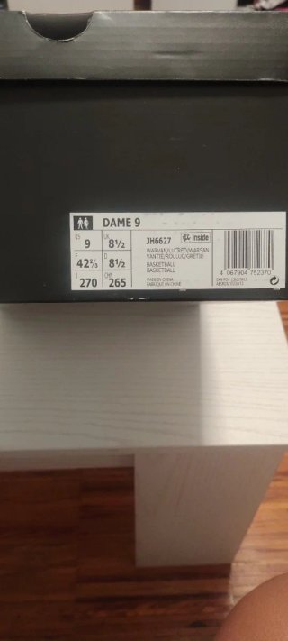 Adidas Dame 9 Beige Verde Rojo