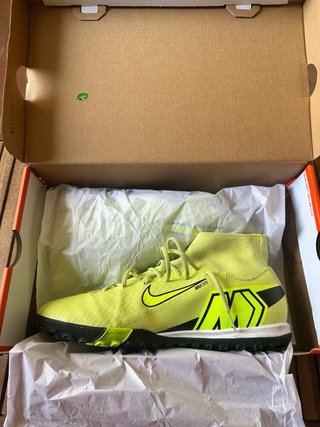 Botas Nike Mercurial Zoom Verdes y Amarillas
