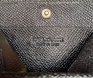 Portamonete Bvlgari nero Vintage come nuovo