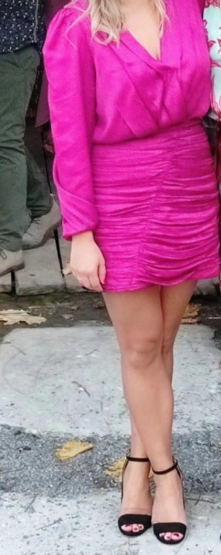 Vestido Zara ajustado estampado