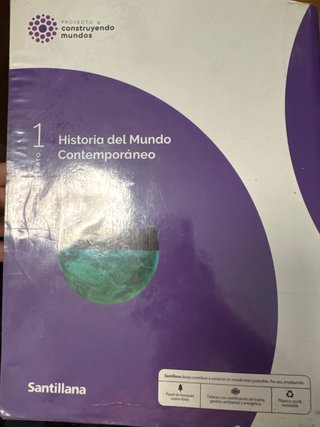 Historia del Mundo Contemporáneo Bachillerato [...