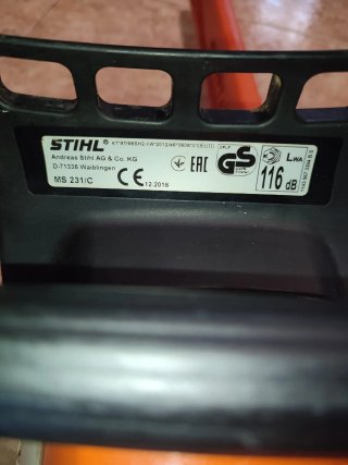 Motosierra Stihl MS 231