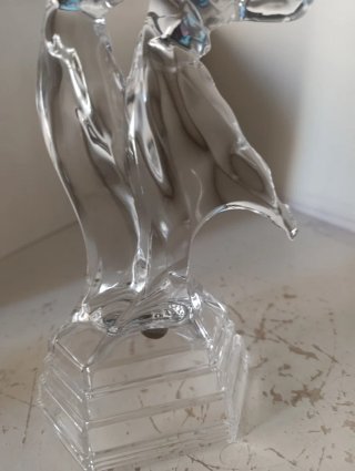 Escultura Cristal RCR Bolero Pareja Bailando
