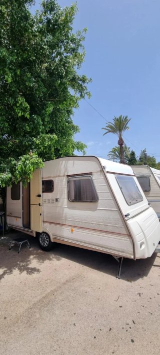 Caravana menos 750kg con ficha verde