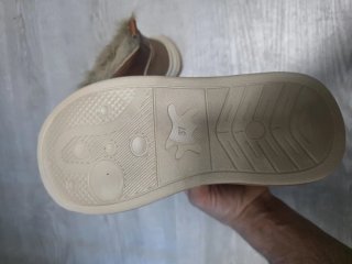 Botines marrones con forro