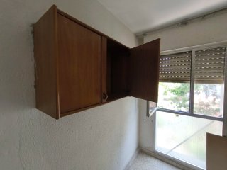 Pareja Armarios Colgantes Madera y Cristal