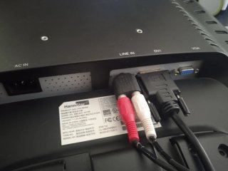 Monitor HannsG HU196D 15 VGA DVI