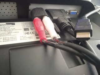 Monitor HannsG HU196D 15 VGA DVI