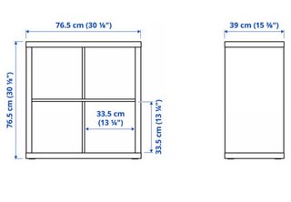 Estantería Kallax IKEA Blanca