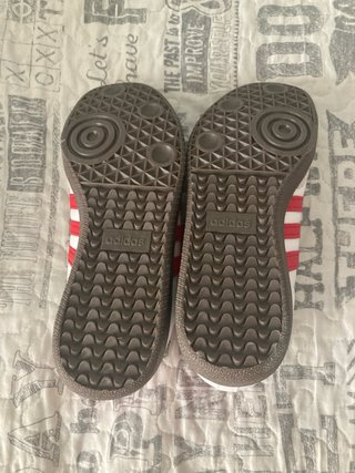 Adidas Samba Blancas y Rojas