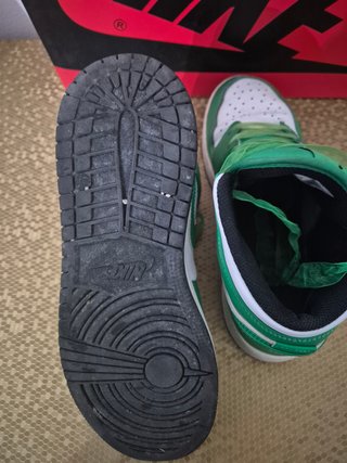 Nike Air Jordan 1 Mid Lucky Green 38.5