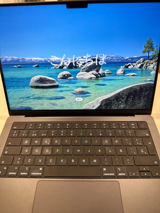 MacBook Pro 14" m4pro sin detalles