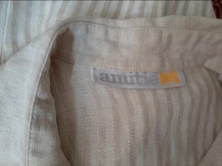 Camisa Lino Mujer Sin Mangas y entallada