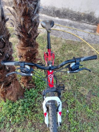 Bicicleta para niño Megamo Roja