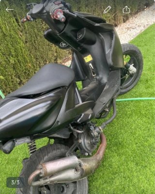 Yamaha Aerox Negra Automática