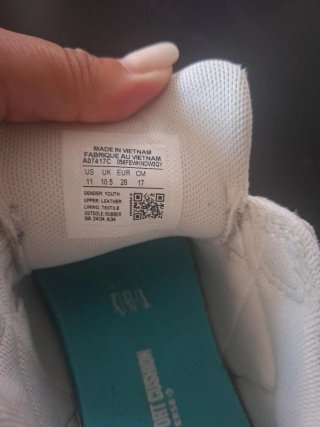 Converse Piel Velcro Talla 28
