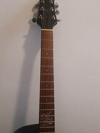 Guitarra Electroacústica Lindo Negra