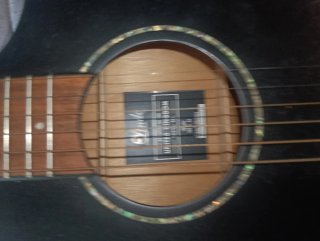 Guitarra Electroacústica Lindo Negra