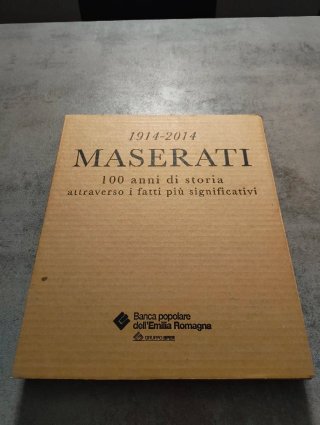Libro Maserati, 100 Anni di Storia Maserati