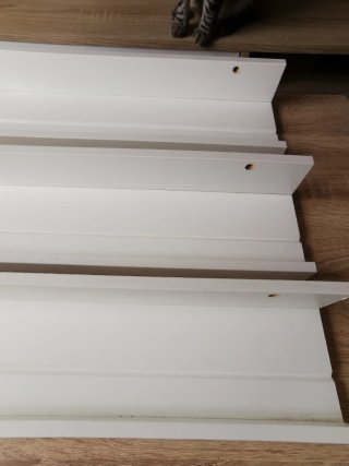 3 Estantes Ikea Blancos Madera