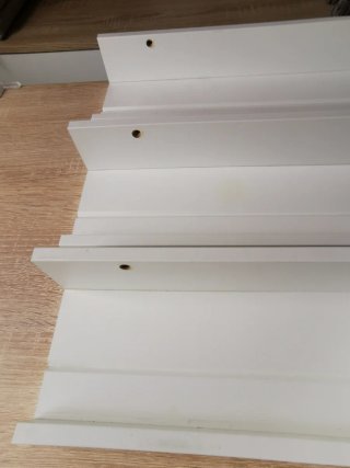 3 Estantes Ikea Blancos Madera