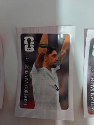 Cromos Coca-Cola: Harry Kane, Valverde, Saliba