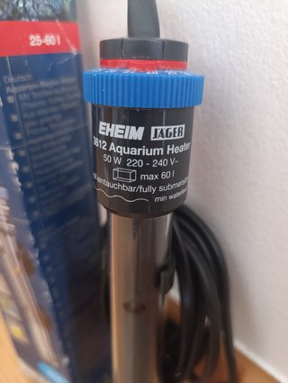 Calentador EHEIM Jager 50W acuario 25-60L