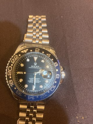 Reloj Digital Correa Metálica Plata