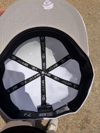 Gorra New Era NY Blanca Talla 7 1/2
