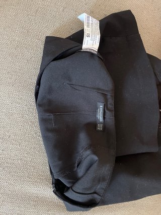 Falda negra Stradivarius Talla XS