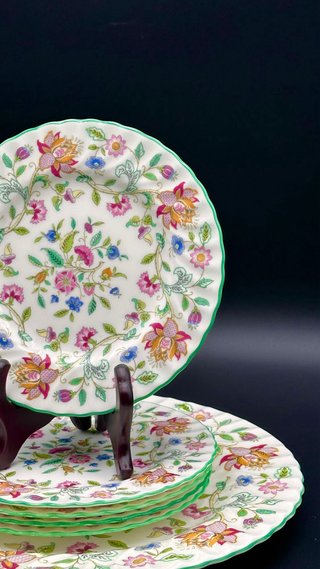 5 Piatti Piani Minton Haddon Hall 20cm