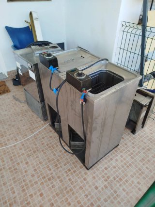 Freidora industrial gastronomía