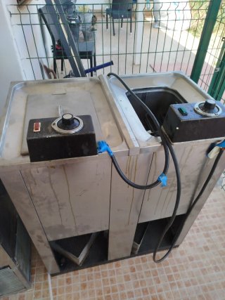 Freidora industrial gastronomía