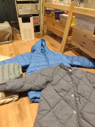 Conjunto 3 chaquetas 3/4 años
