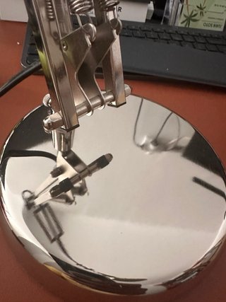 Lámpara escritorio IKEA FORSA metalica +bombilla