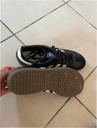 Adidas Samba OG Negro Goma EU 38.5