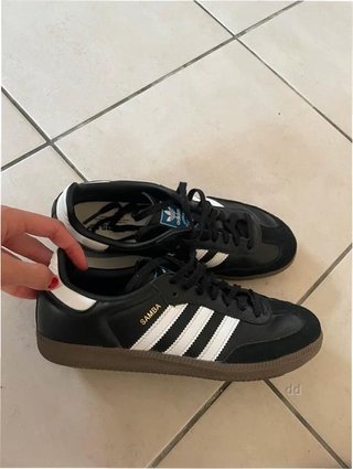 Adidas Samba OG Negro Goma EU 38.5