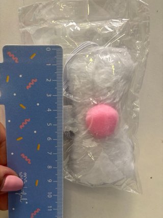 Nariz de conejo pequeña disfraz o manualidad