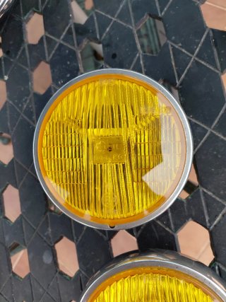 Opticas Faro Niebla Amarillos Cibie Cromado