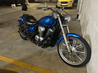 Kawasaki Vulcan VN900 Custom Azul
