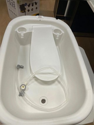 Bañera Cambiador Bebé Interbaby Plegable Patas