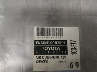 Toyota 412975 8966105691 centralita motor avensis