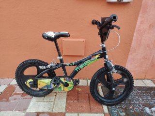 Bicicleta infantil dinosaurios