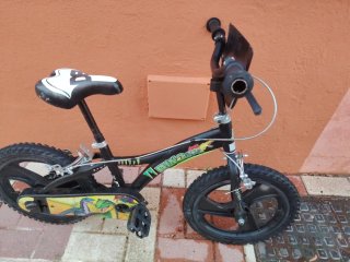 Bicicleta infantil dinosaurios