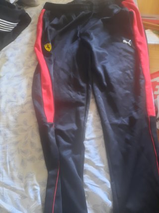 Pantalón chándal Puma Ferrari cremallera