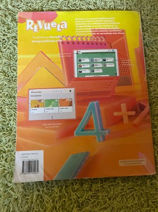 Libro escolar Matemáticas B, 4 secundaria, Revuela
