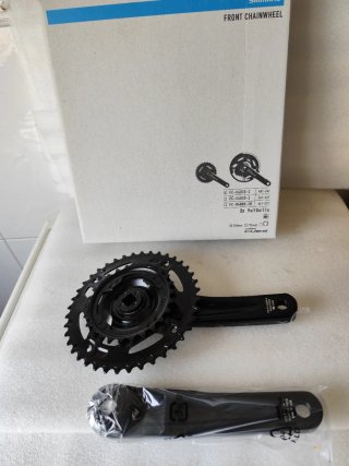 Bielas Shimano Cues para eje de cuadradillo 26/40